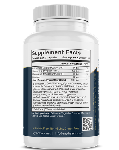 Sleep Aid: Relax the mind & body.